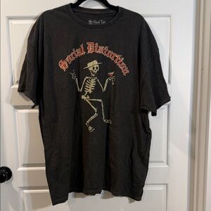 Social Distortion t shirt XL NWOT